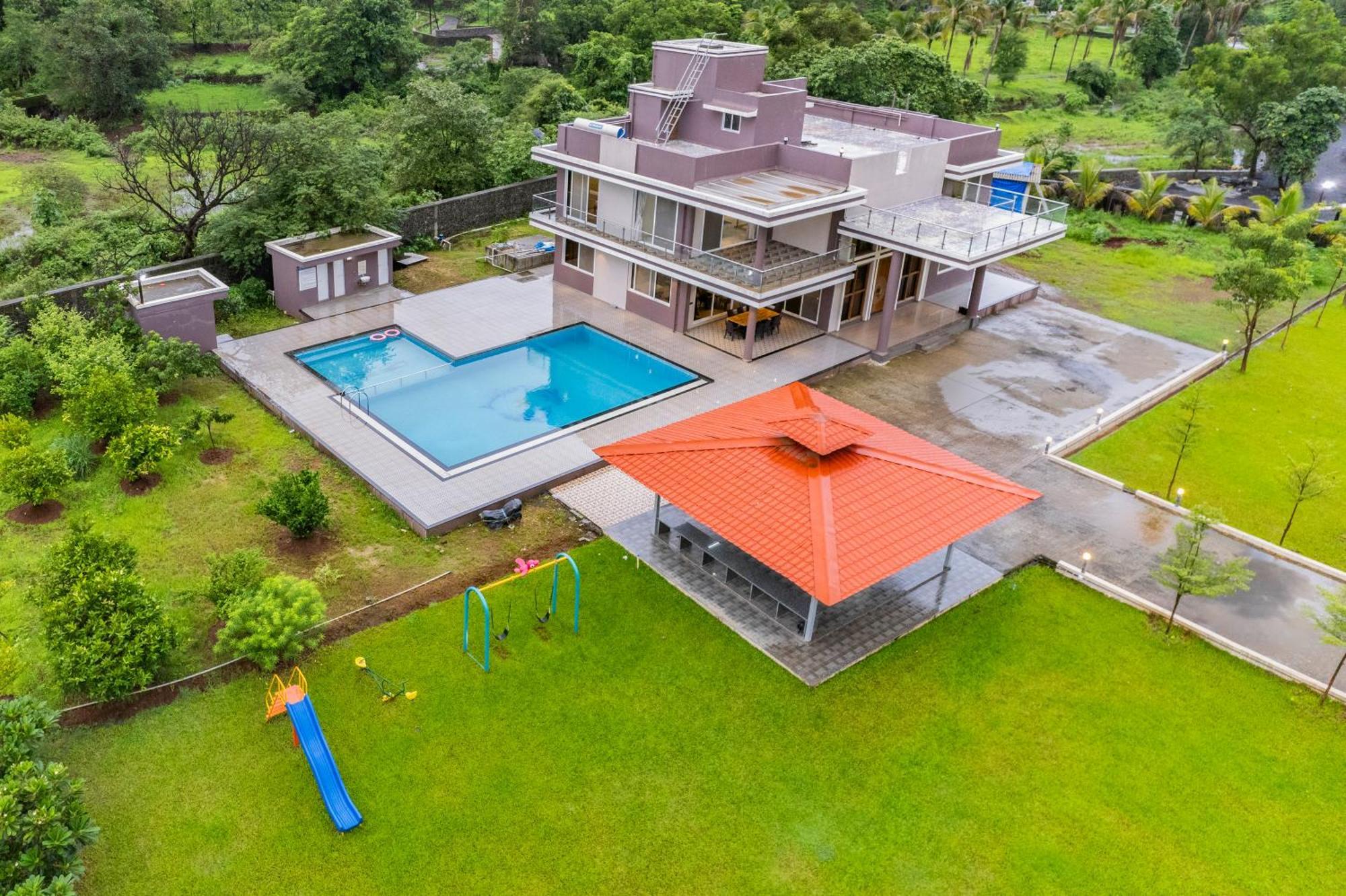 Stayscape Shreeji Farms 4Bhk Карджат Экстерьер фото